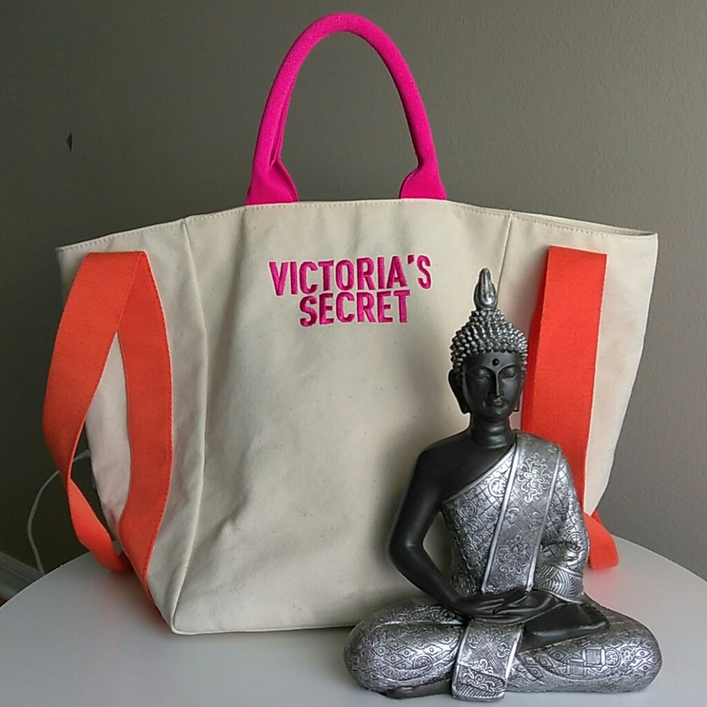 Victoria's Secret Bombshell Summer Canvas Tote Bag